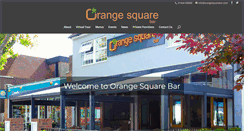 Desktop Screenshot of orangesquarebar.com